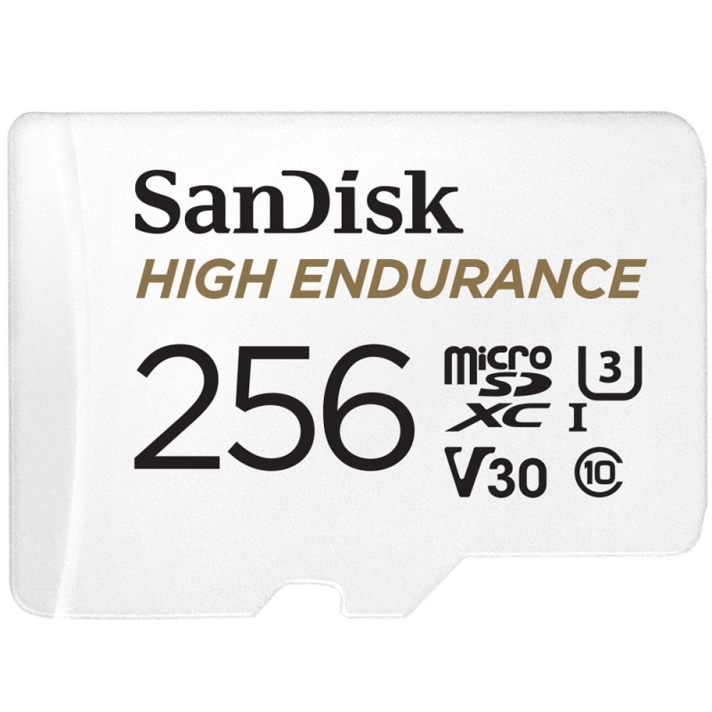 High Endurance - Flash-Speicherkarte (microSDXC-an-SD-Adapter inbegriffen)