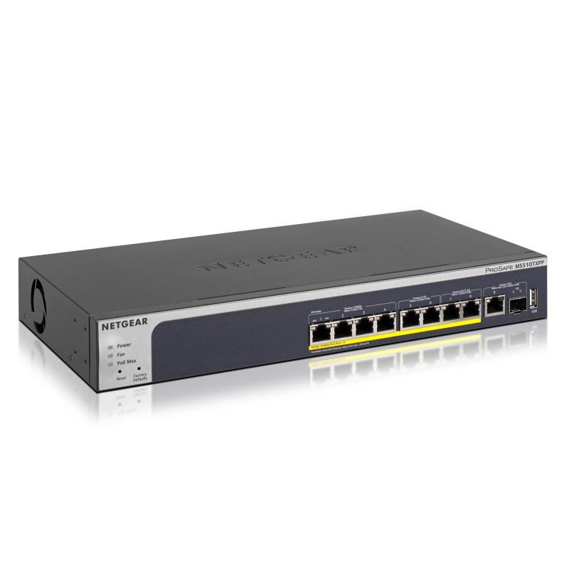 NETGEAR MS510TXPP Managed L2/L3/L4 10G Ethernet (100/1000/10000) Power over Ethernet (PoE) Gray