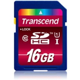 Transcend TS16GSDHC10U1 memoria flash 16 GB SDHC MLC Classe 10