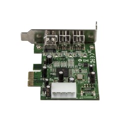 StarTech.com Scheda adattatore PCI Express FireWire 2b 1a 1394 a basso profilo - 3 porte