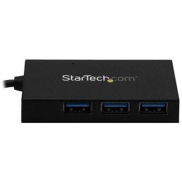 StarTech.com HB30A3A1CSFS hub di interfaccia USB 3.2 Gen 1 (3.1 Gen 1) Type-A 5000 Mbit s Nero