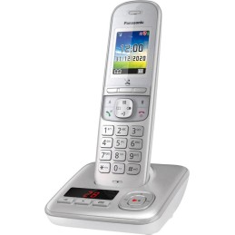 Panasonic KX-TGH720 Telefono DECT Identificatore di chiamata Perlato, Argento