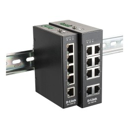 D-Link DIS-100E-8W switch di rete Non gestito L2 Fast Ethernet (10 100) Nero