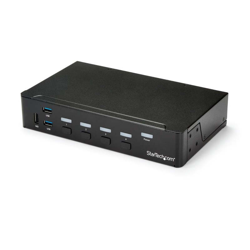 4 Port HDMI KVM Switch - HDMI KVM Umschalter mit USB 3.0 Hub