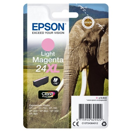 Epson Elephant Cartuccia Magenta chiaro XL