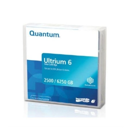 Quantum MR-L6MQN-01 supporto di archiviazione di backup Nastro dati vuoto 2,5 TB LTO 1,27 cm