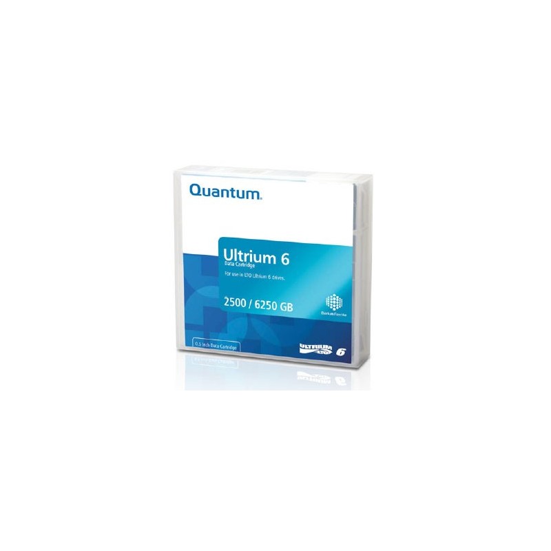 Quantum Ultrium 6 Nastro dati vuoto 2,5 TB LTO 1,27 cm