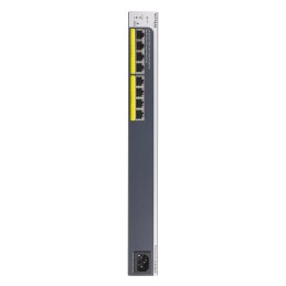 NETGEAR GS408EPP Gestito L2 Gigabit Ethernet (10 100 1000) Supporto Power over Ethernet (PoE) Nero, Grigio