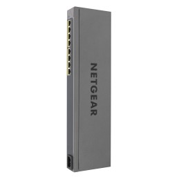 NETGEAR GS408EPP Gestito L2 Gigabit Ethernet (10 100 1000) Supporto Power over Ethernet (PoE) Nero, Grigio