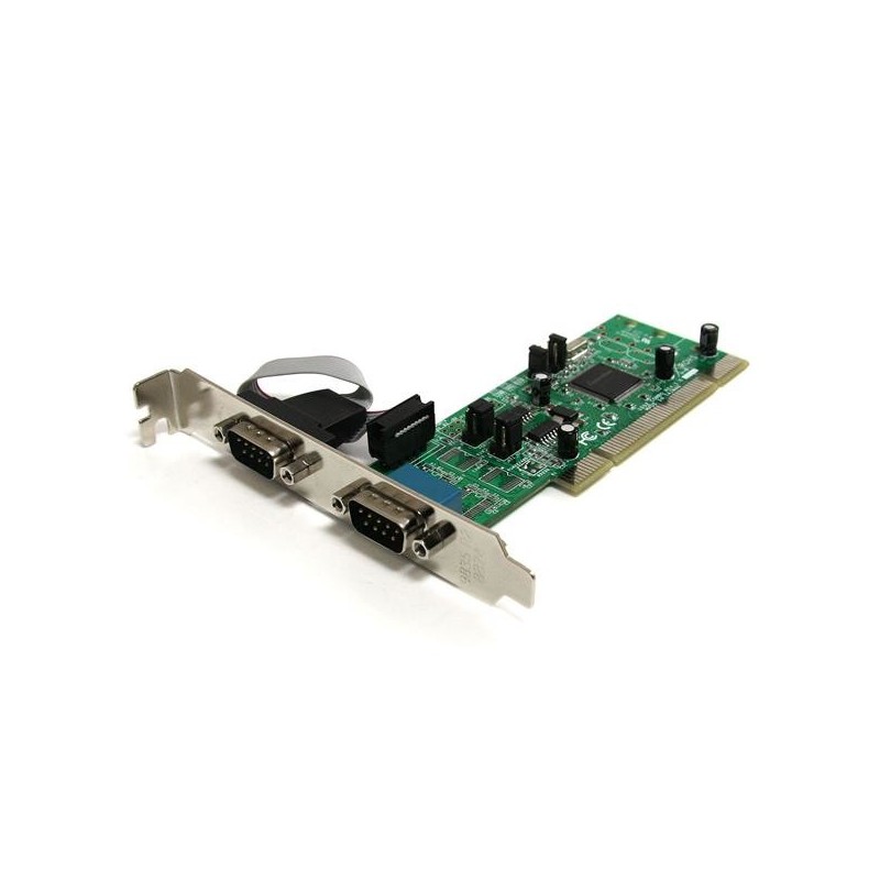 StarTech.com Scheda adattatore seriale PCI RS-422 485 a 2 porte con 161050 UART