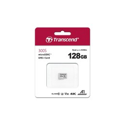 Transcend TS128GUSD300S-A memoria flash 128 GB MicroSDXC NAND Classe 10