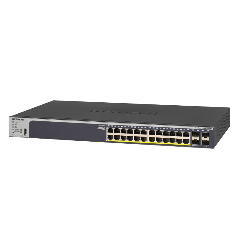 Pro GS728TPPv2 - V2 - Switch - L3 - Smart - 24 x 10/100/1000 (PoE+)