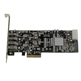 StarTech.com Adattatore scheda SuperSpeed USB 3.0 con 4 porte PCI Express (PCIe) con 2 canali da 5 Gbps dedicati - UASP -