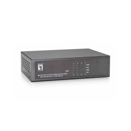 LevelOne FEP-0812W90 switch di rete Fast Ethernet (10 100) Supporto Power over Ethernet (PoE) Grigio