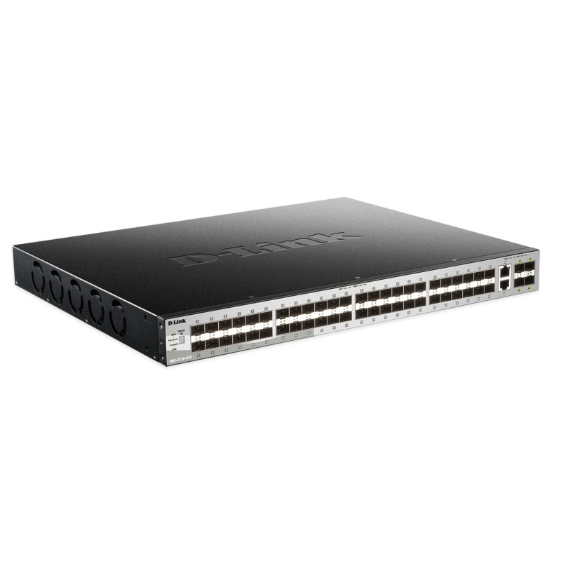 D-Link DGS-3130-54S network switch Managed L3 Black, Gray