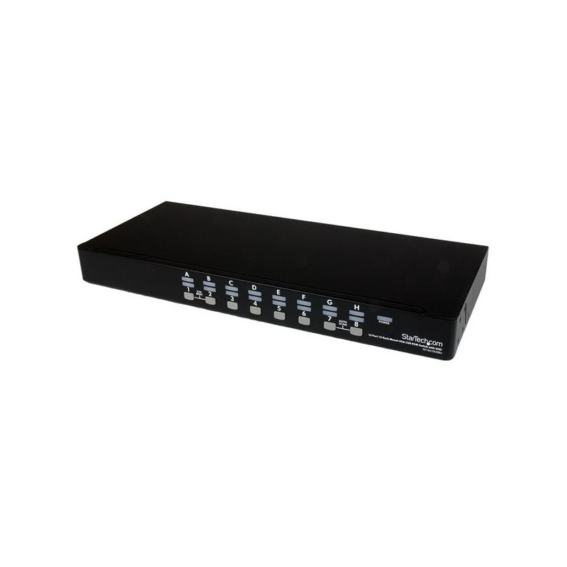 StarTech.com Kit Switch KVM USB montabile a rack 1U 16 porte con funzione OSD e cavi
