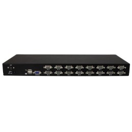 StarTech.com Kit Switch KVM USB montabile a rack 1U 16 porte con funzione OSD e cavi