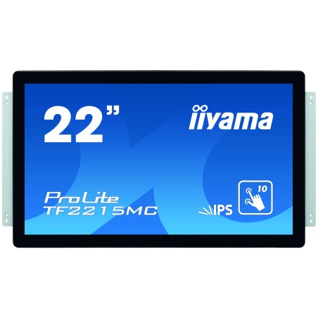 iiyama ProLite TF2215MC-B2 Monitor PC 54,6 cm (21.5") 1920 x 1080 Pixel Full HD LED Touch screen Multi utente Nero