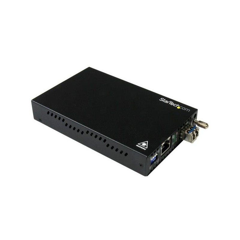 StarTech.com ET91000SM10 network media converter 2000 Mbit/s 1310 nm Single-mode Black