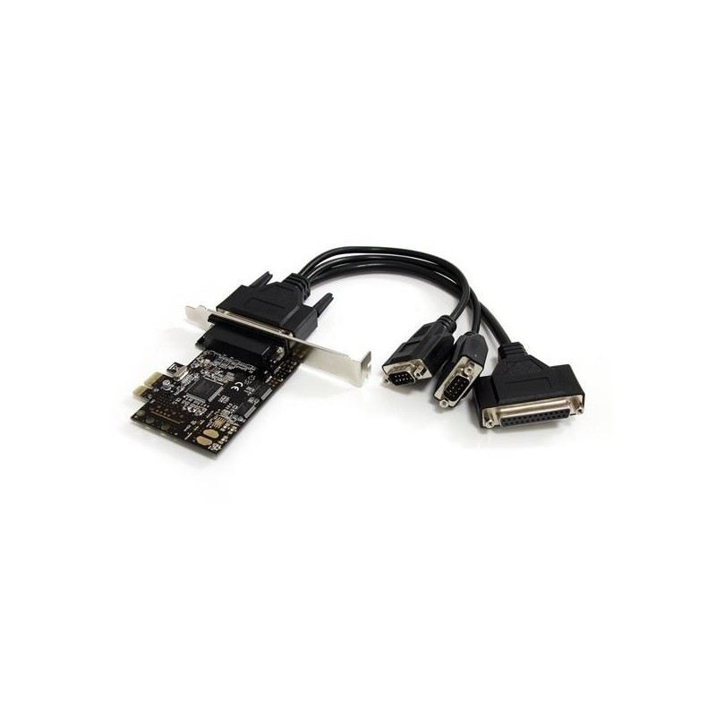 StarTech.com PEX2S1P553B interface cards/adapter Internal Parallel, Serial