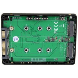 StarTech.com Adattatore SATA dual M.2 NGFF con RAID - 2x M.2 SSD a 2,5" SATA (6Gbps)