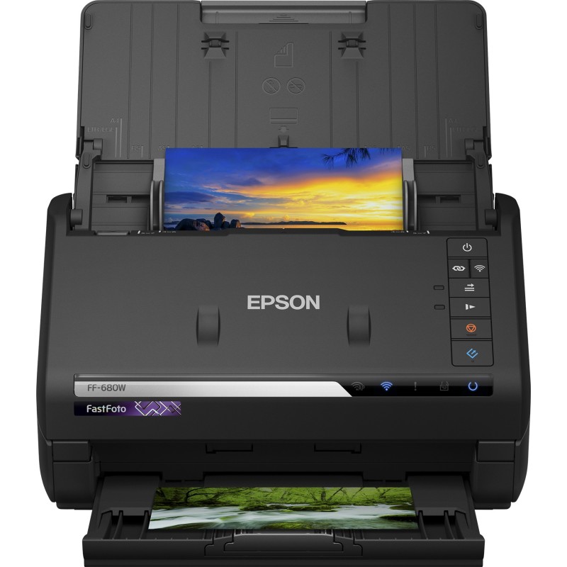 Epson FastFoto FF-680W Sheet-fed scanner 600 x 600 DPI A4 Black