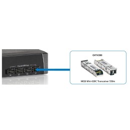 LevelOne GVT-0300 modulo del ricetrasmettitore di rete Fibra ottica 1250 Mbit s SFP 850 nm