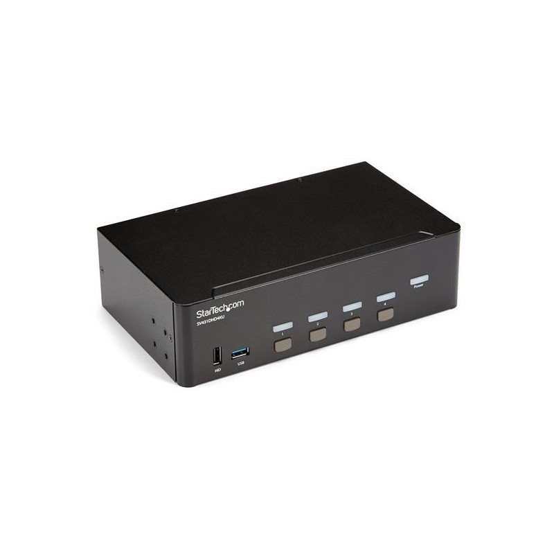 KVM Switch HDMI 4 Port - 4K 30 Hz