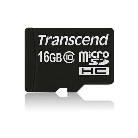 Transcend TS16GUSDC10 memoria flash 16 GB MicroSDHC NAND Classe 10