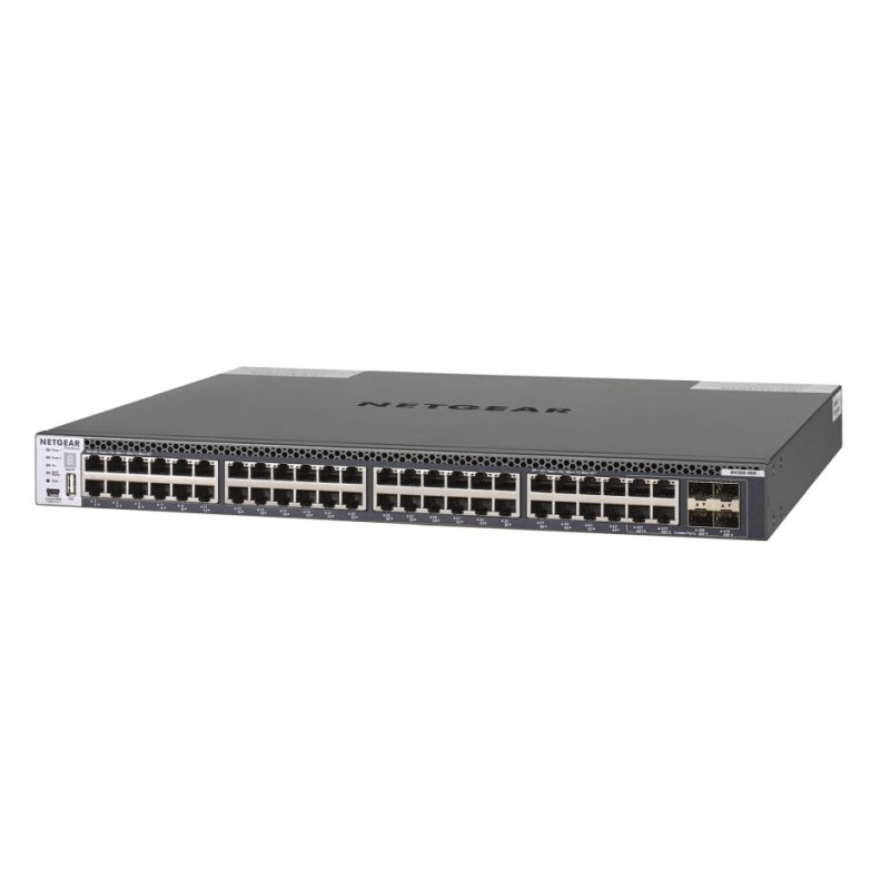 M4300-48X - Switch - L3 - managed - 48 x 10 Gigabit Ethernet + 4 x 10 Gigabit...