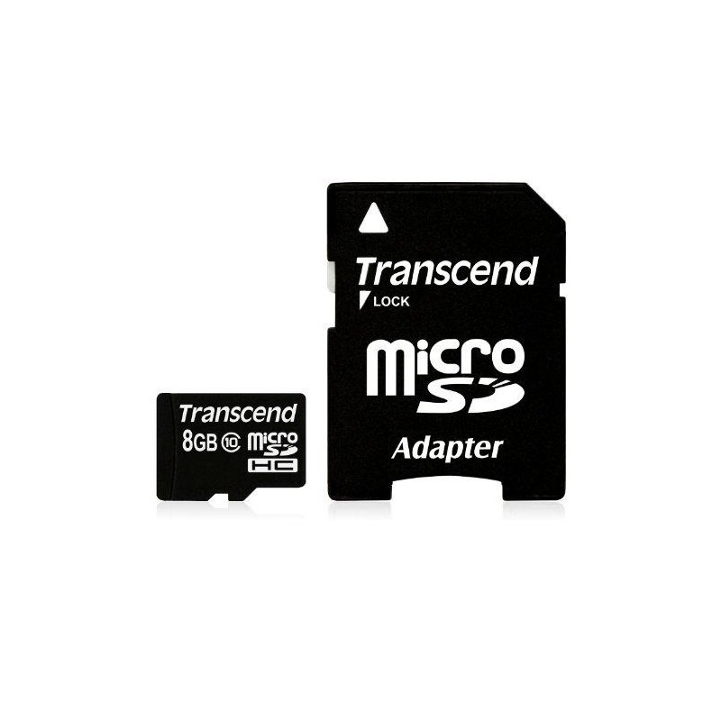 Transcend TS8GUSDHC10 memoria flash 8 GB MicroSDHC NAND Classe 10