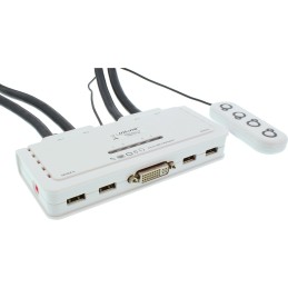 KVM Switch - 4-fach - DVI-D...