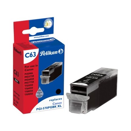 Pelikan C63 cartuccia d'inchiostro 1 pz Compatibile Nero