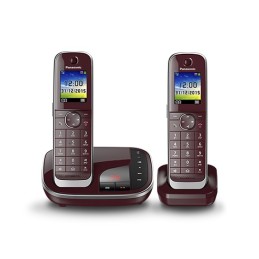 Panasonic KX-TGJ322 Telefono DECT Identificatore di chiamata Rosso