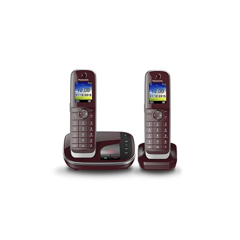 Panasonic KX-TGJ322 Telefono DECT Identificatore di chiamata Rosso