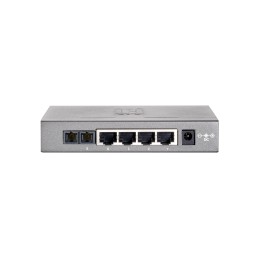 LevelOne FEU-0511 switch di rete Fast Ethernet (10 100) Nero, Grigio