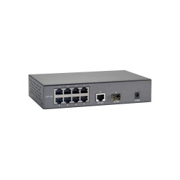 LevelOne FGP-1000 switch di rete Gigabit Ethernet (10 100 1000) Supporto Power over Ethernet (PoE) Nero, Grigio