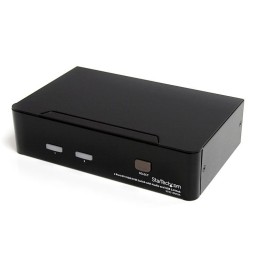 StarTech.com Switch KVM DVI USB 2 porte, con audio e hub USB 2.0