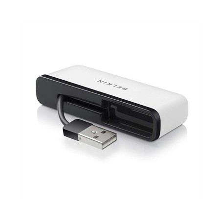 Belkin F4U021BT hub di interfaccia 480 Mbit s Nero, Bianco