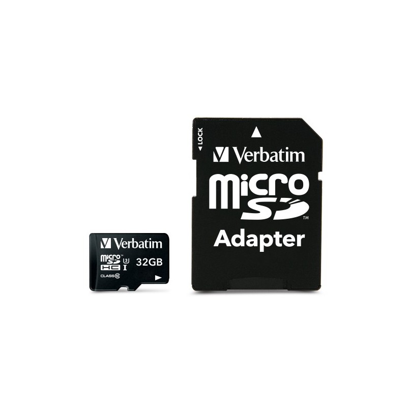 Verbatim Pro 32 GB MicroSDHC UHS Class 10