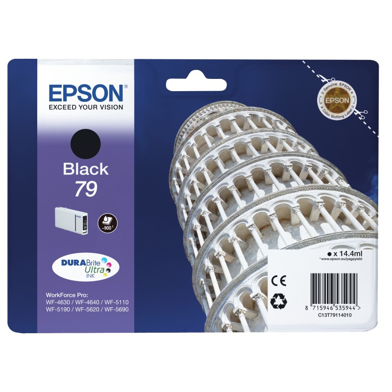 Epson Tower of Pisa 79 ink cartridge 1 pc(s) Original Standard Yield Black