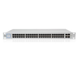 Ubiquiti UniFi US-48-500W Gestito L2 Gigabit Ethernet (10 100 1000) Supporto Power over Ethernet (PoE) 1U Argento