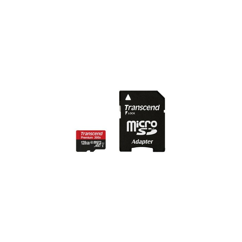 Premium - Flash-Speicherkarte (microSDXC-an-SD-Adapter inbegriffen)