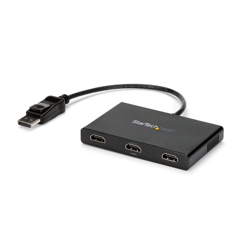 MST Hub DisplayPort to HDMI Multi-Monitor Splitter - 3-Port MST Hub - DP 1.2 ...