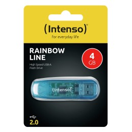 Intenso Rainbow Line unità flash USB 4 GB USB tipo A 2.0 Blu