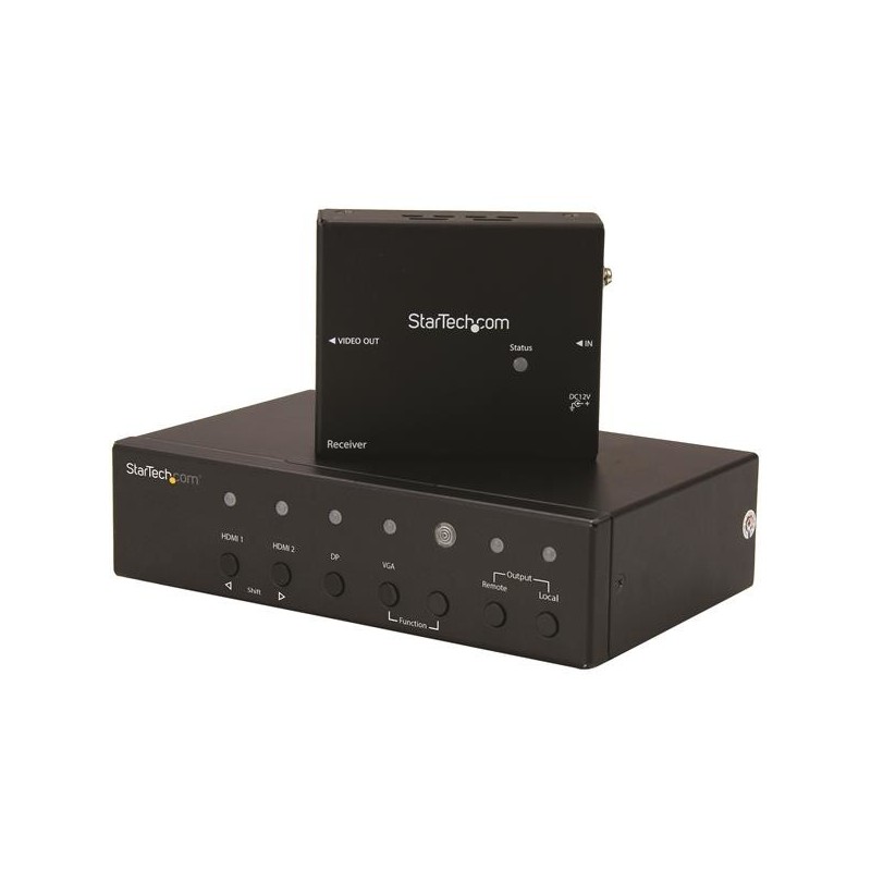 Multi-Input HDBaseT Extender mit eingebautem Switch