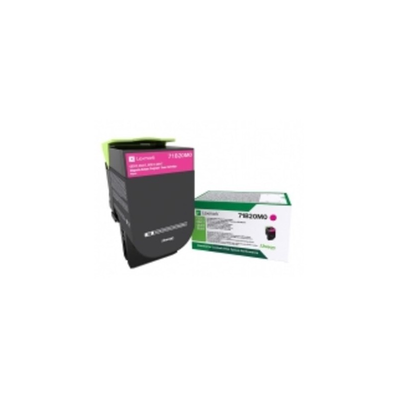 Lexmark 71B20M0 toner cartridge 1 pc(s) Original Magenta