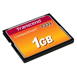 Transcend 1 GB CF 133x CompactFlash MLC