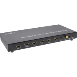 InLine HDMI Matrix Switch 4xIn 2xOut, 4K2K, telecomando a infrarossi