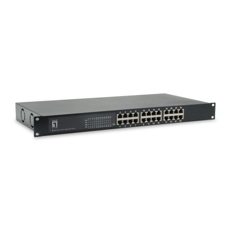 LevelOne GEP-2421W630 switch di rete Non gestito Gigabit Ethernet (10 100 1000) Supporto Power over Ethernet (PoE) Nero